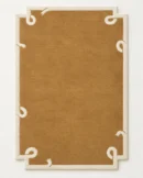 Mustard Nordic Rug | Hand Tufted Wool Rug